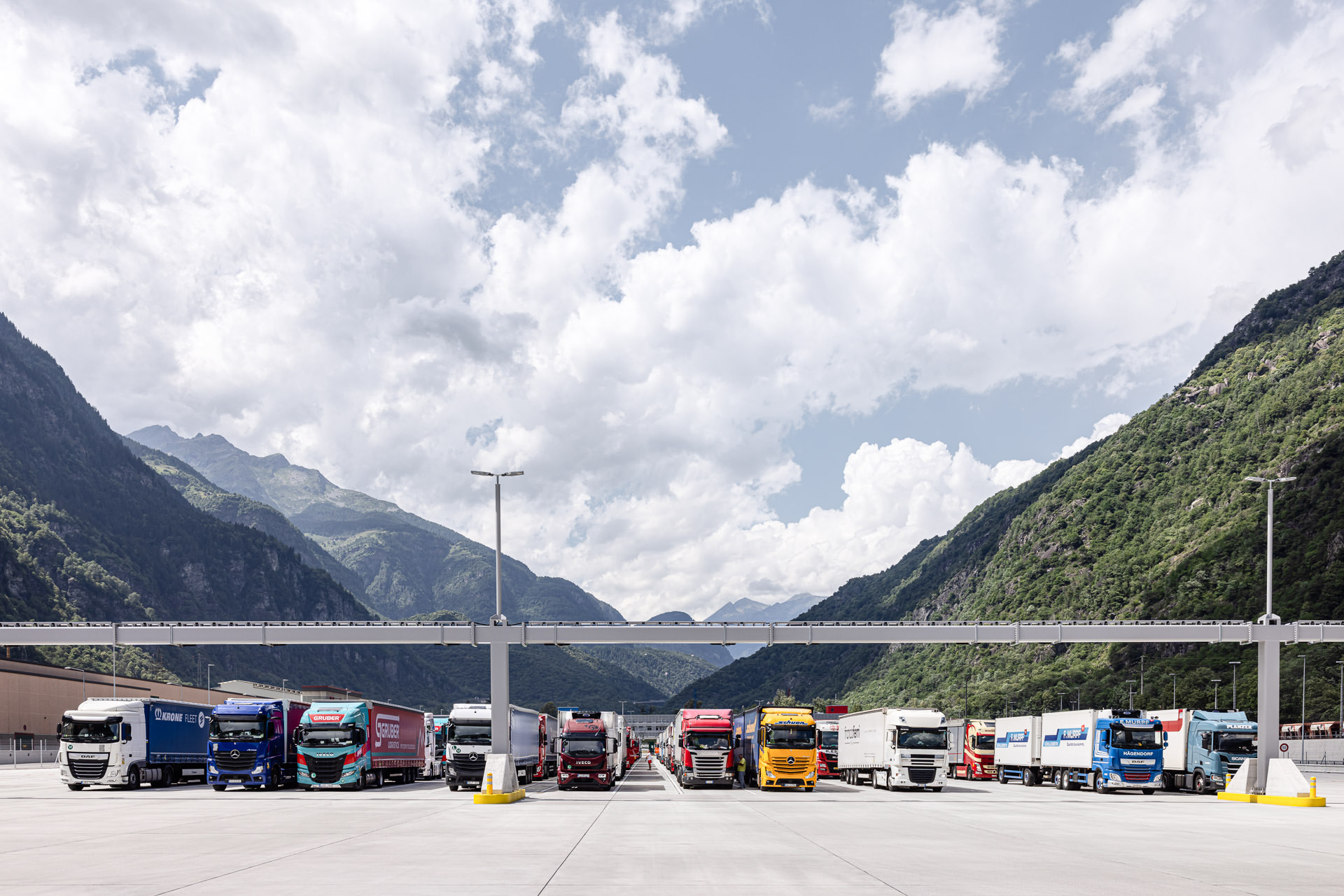 Corporate Storytelling - Heavy Vehicle Inspection Center at Gotthard, Giornico